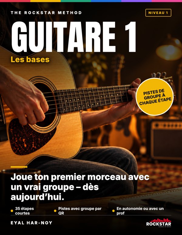 Couverture du livre Guitare 1 – Les bases