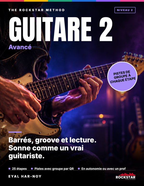 Couverture du livre Guitare 2 – Avancé